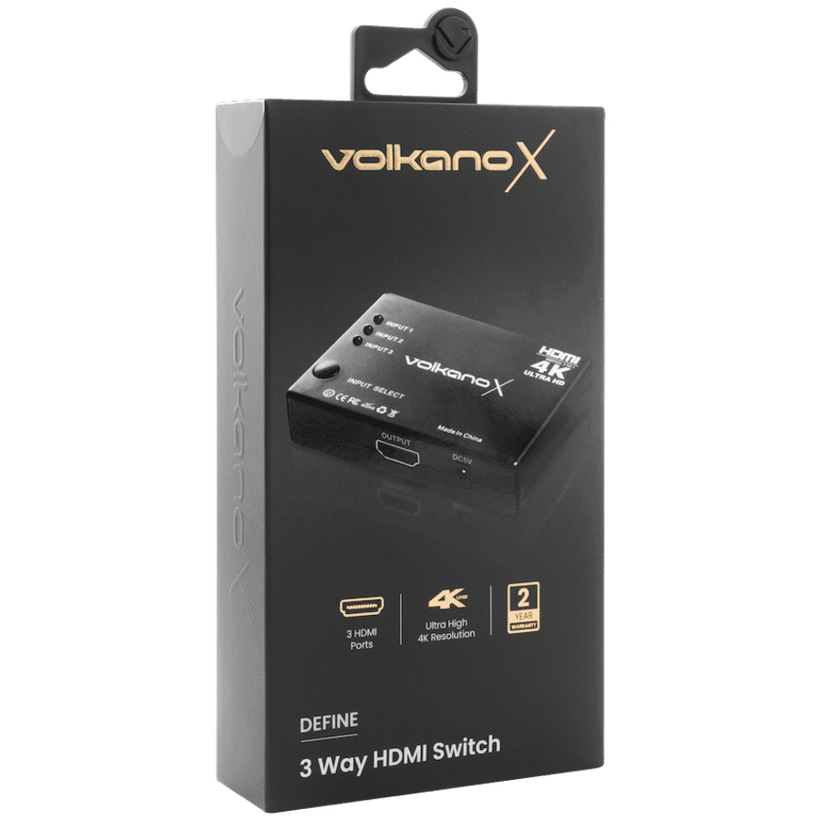 VolkanoX Define Series HDMI Switch 3-Way