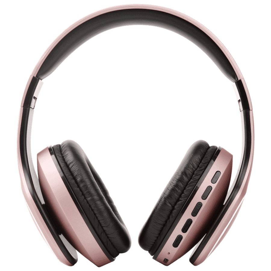 Volkano Phonic Series Bluetooth Full-Size Headphones - Rose Gold