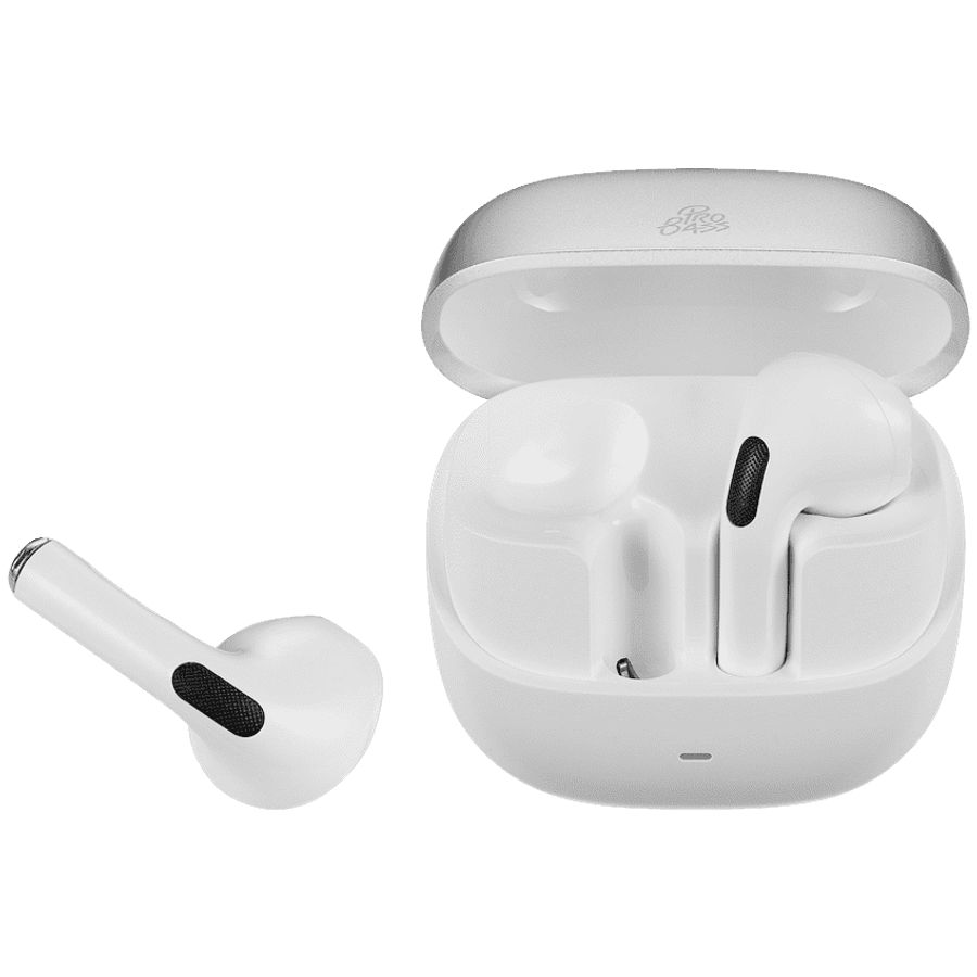 Pro Bass Zest Series TWS Earphones - Silver