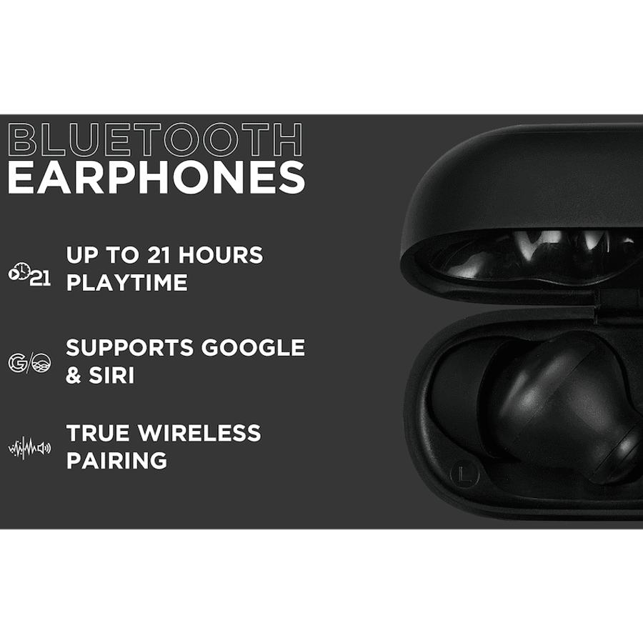 VolkanoX VXT100S TWS Earphones - Black