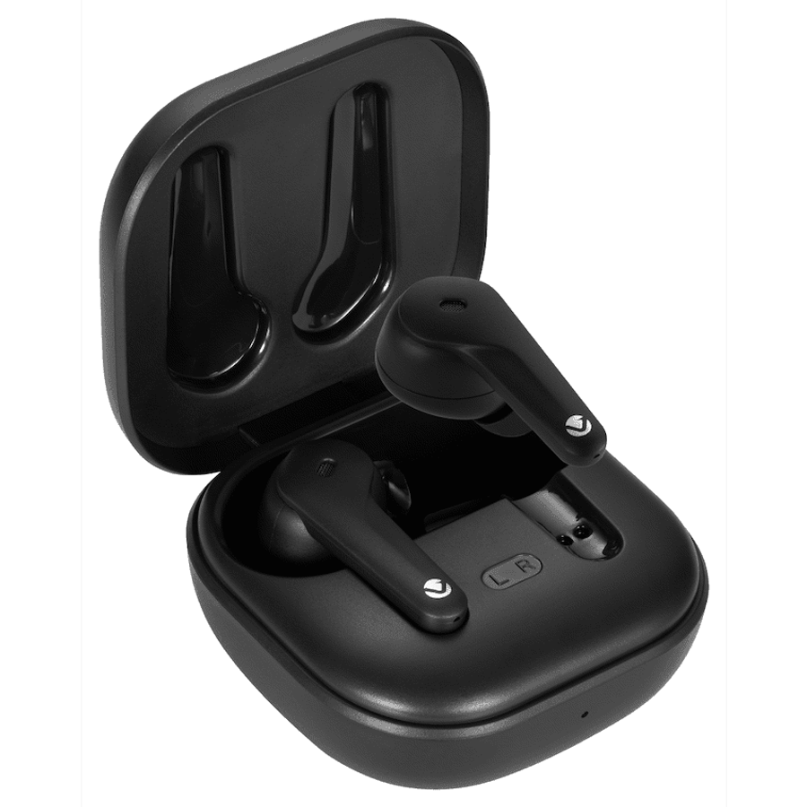 Volkano Silento ANC Series True Wireless + Charging Case - Black