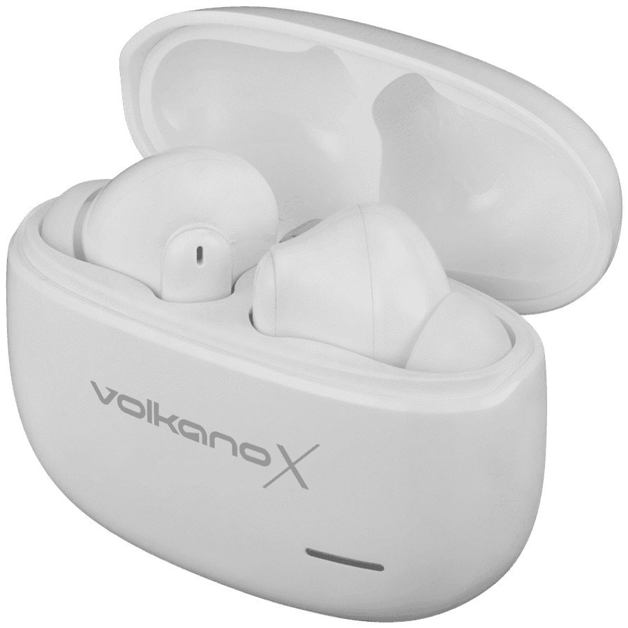 VolkanoX VXT200S Hybrid ANC TWS Earphones - White