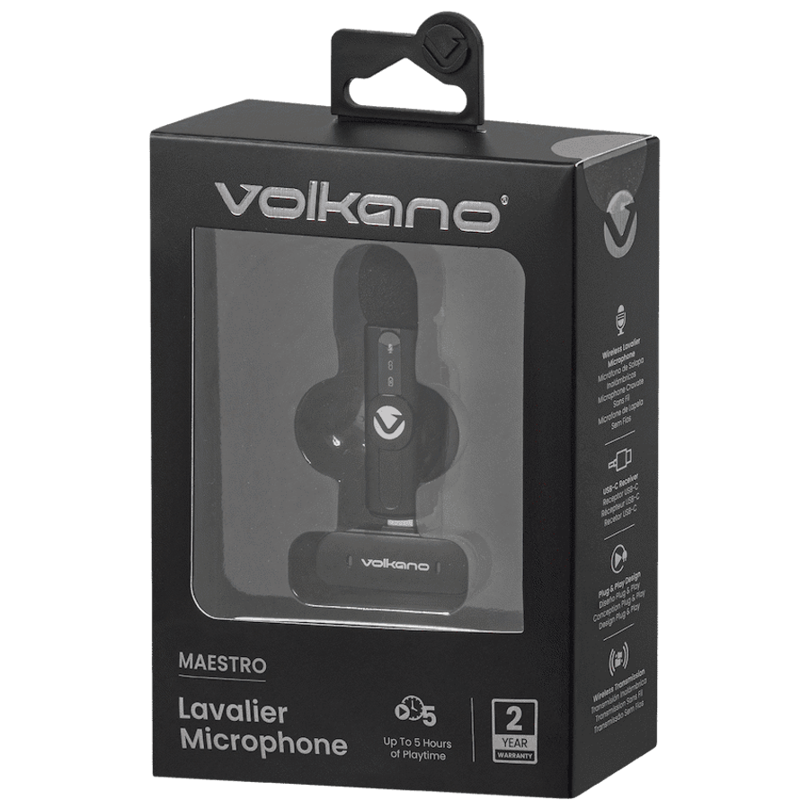 Volkano Maestro Series Lavalier Microphone