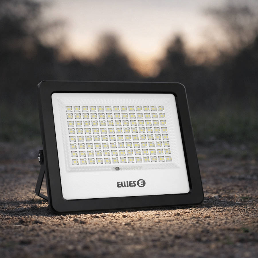 Ellies Nebula Series 180W Solar Flood Light  with 3CCT -BK