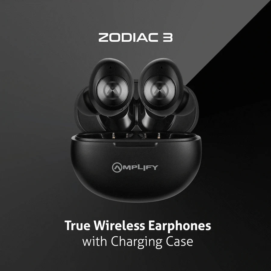 Amplify Zodiac 3 True Wireless Earphones - Black