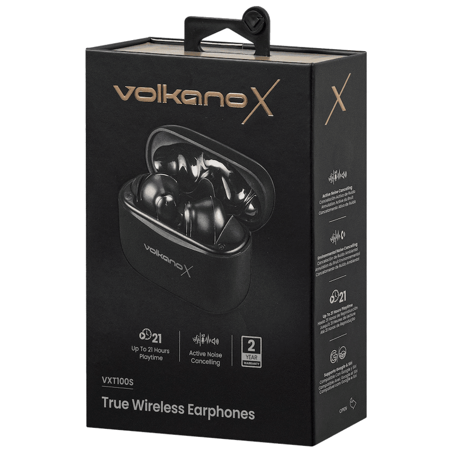 VolkanoX VXT100S TWS Earphones - Black