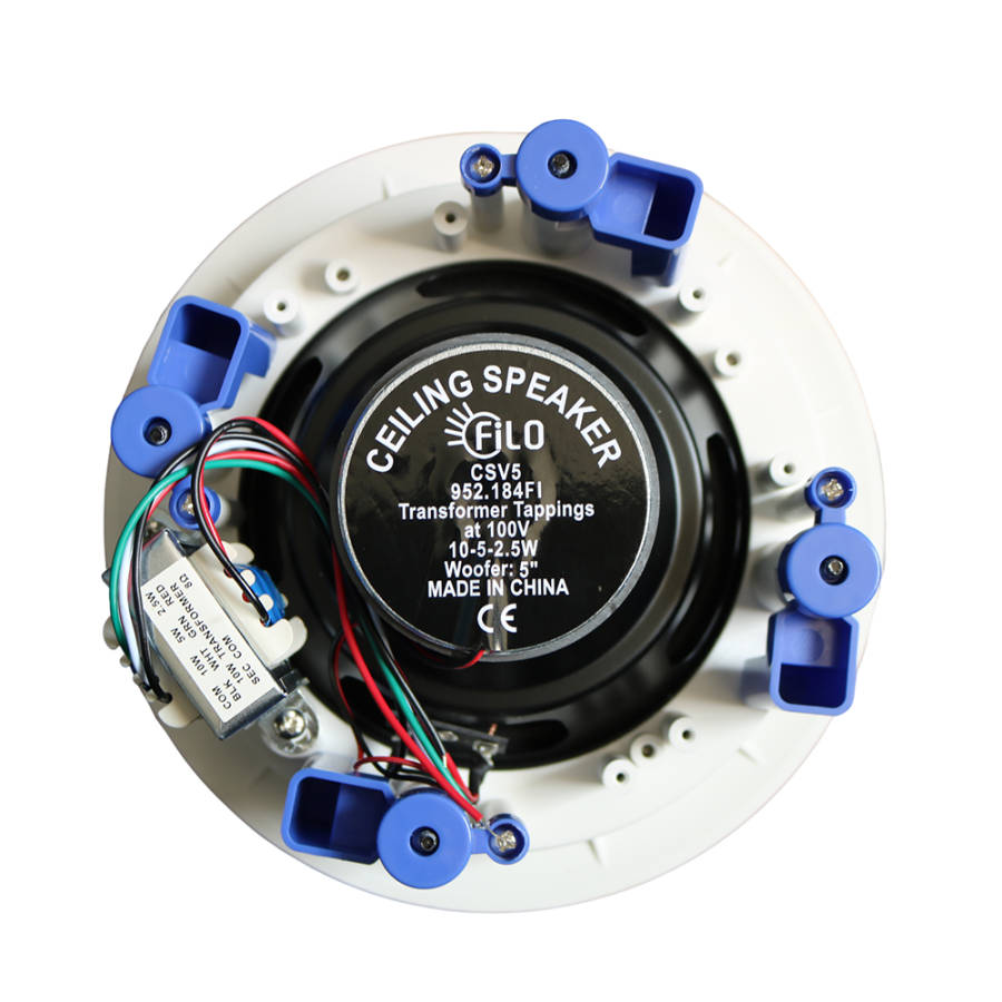 FILO CSV5 CEILING SPEAKER 5.25INCH WHITE 10W 100V