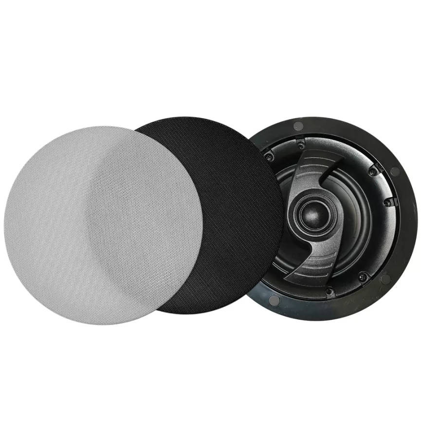 FILO HCV5WB HQ FRAMELESS CEILING SPEAKER 5.25INCH WHITE/BLACK 30W 100V