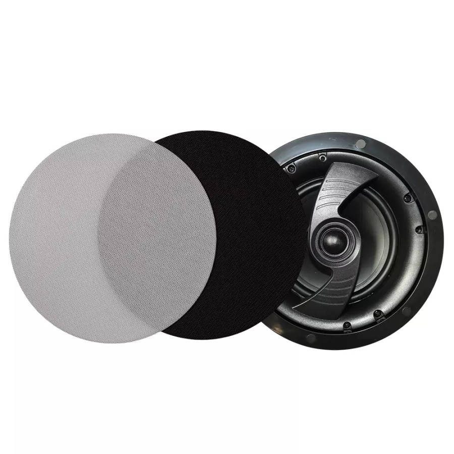 FILO HCV6WB HQ FRAMELESS CEILING SPEAKER 6.5INCH WHITE/BLACK 40W 100V