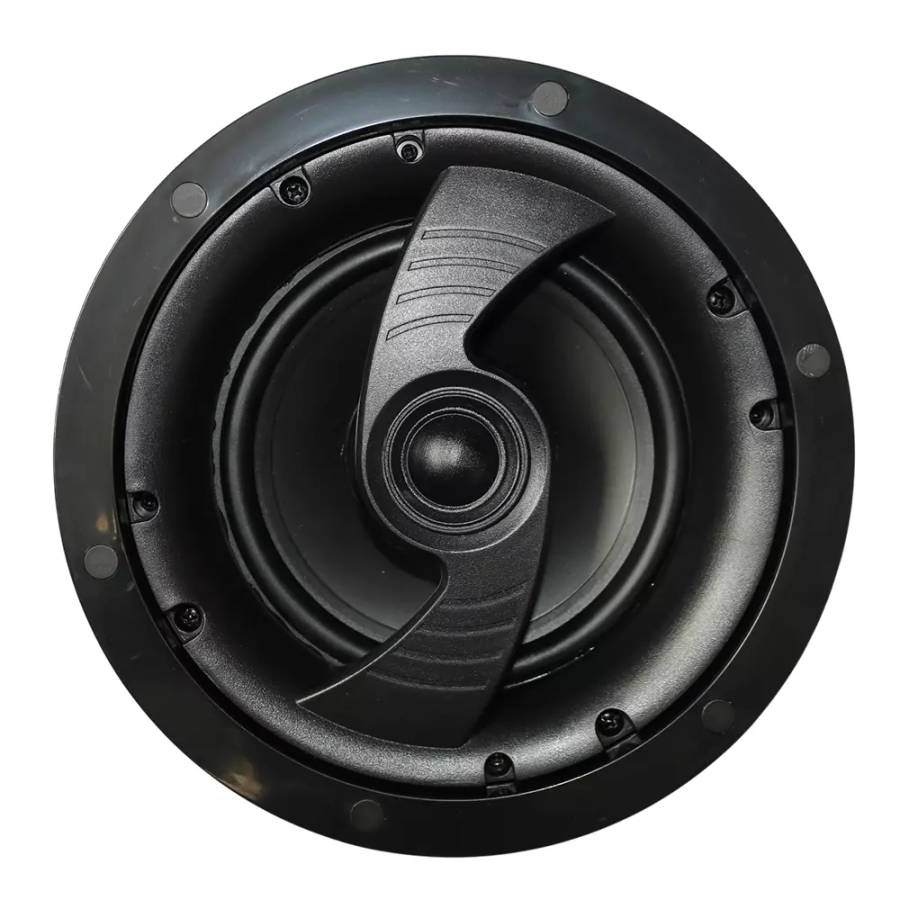 FILO HCV6WB HQ FRAMELESS CEILING SPEAKER 6.5INCH WHITE/BLACK 40W 100V