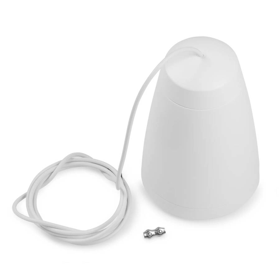 PDM PURITY5W CONE PENDANT SPEAKER 5.25INCH WHITE 30W 100V IP20