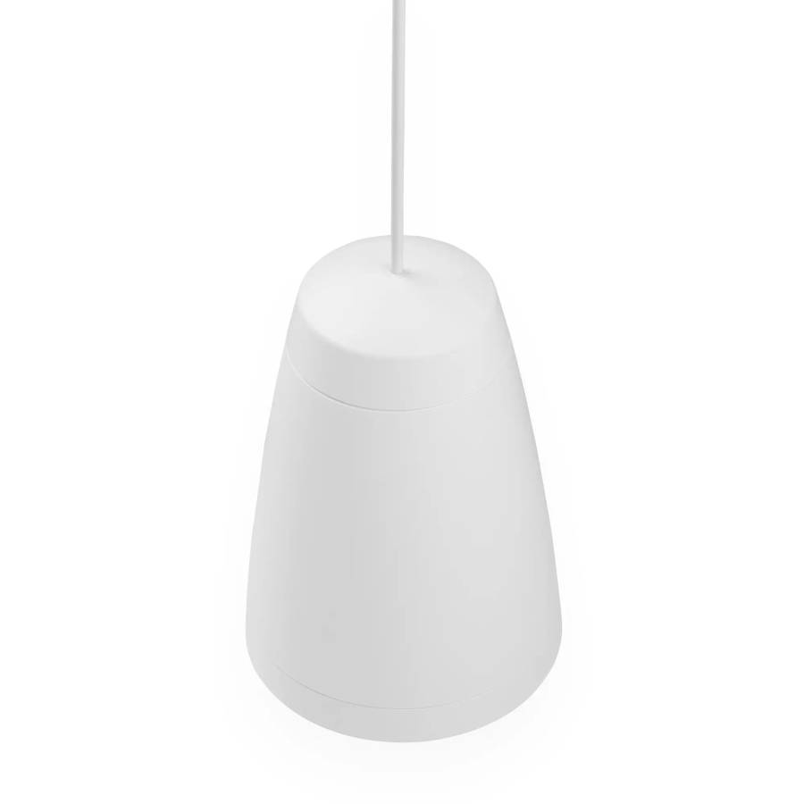 PDM PURITY5W CONE PENDANT SPEAKER 5.25INCH WHITE 30W 100V IP20