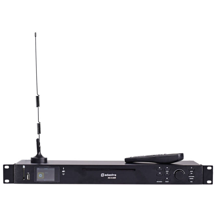 ADASTRA AS-6 MK-II MULTIMEDIA AUDIO PLAYER CD/USB/SD/FM 1U