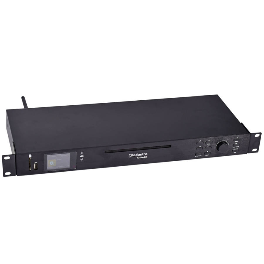 ADASTRA AS-6 MK-II MULTIMEDIA AUDIO PLAYER CD/USB/SD/FM 1U