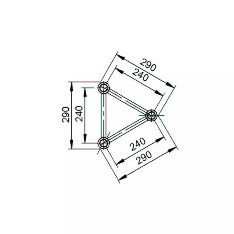 ALUSTAGE TRIO 290 TRUSS 1.5M