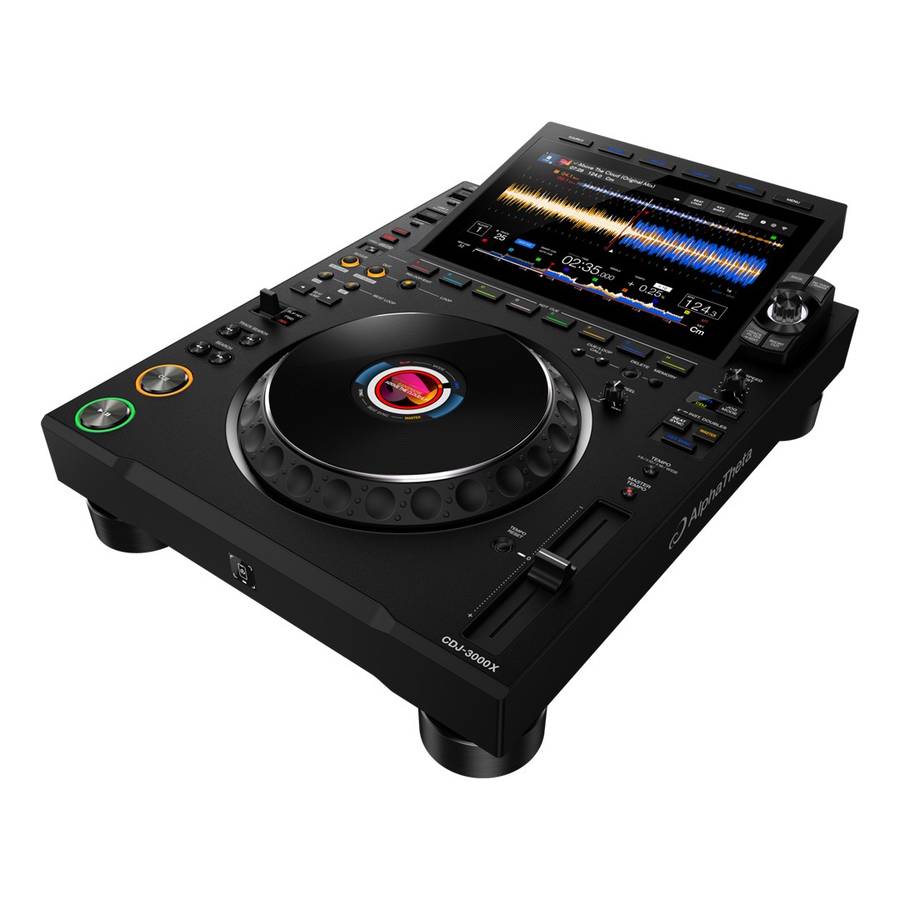 AlphaTheta CDJ-3000X Next-generation Professional DJ Player