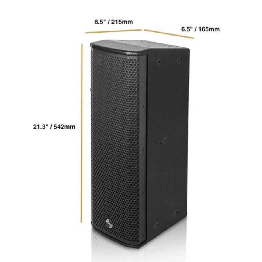 Sound Town CARPO-P3B Passive Column Line Array Speaker - Pair