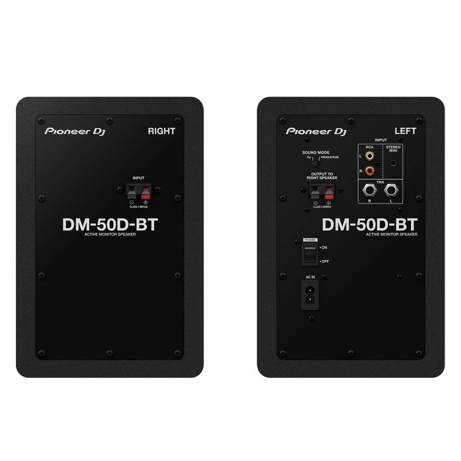 Pioneer DJ DM50D-BT Studio Monitors