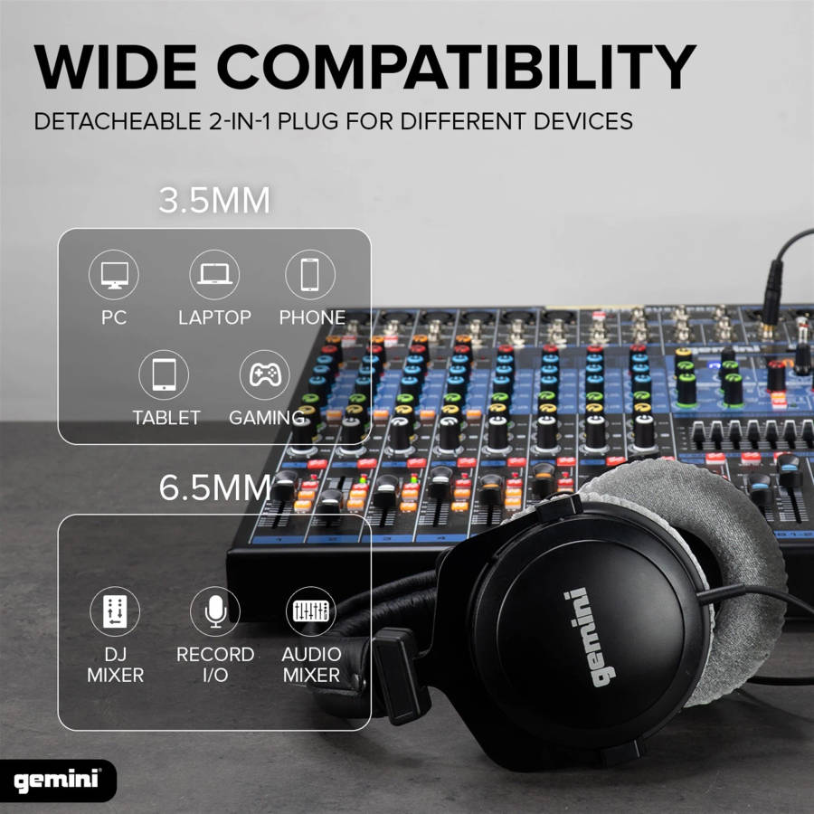 Gemini DJX1000 Headphones