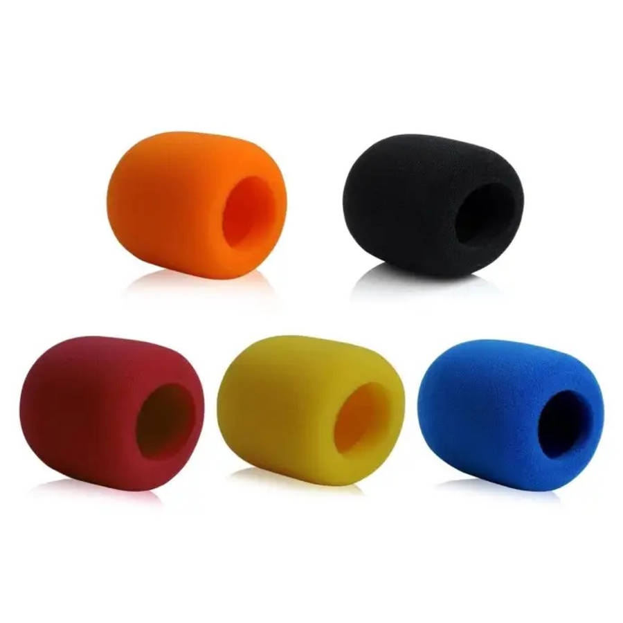 5 Piece Colourful Handheld Mic Covers
