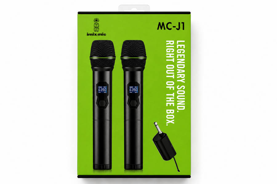 Imix MC-J1 Wireless Dual Microphone