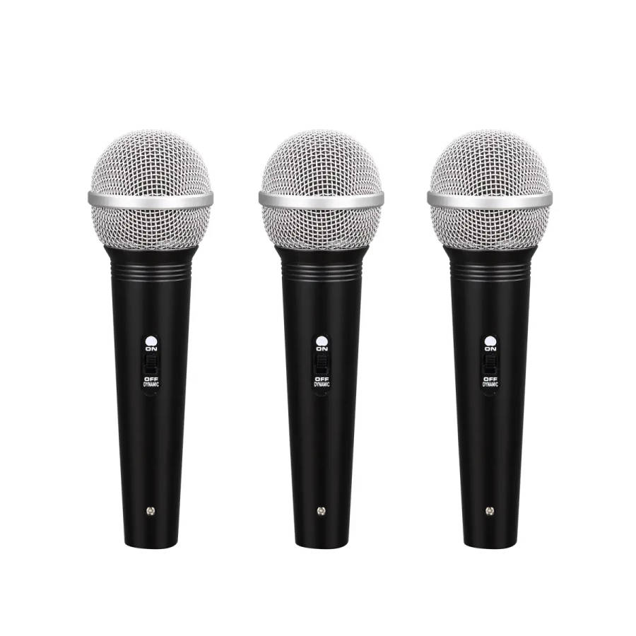 Imix MC-100 MK2 Handheld Microphone - 3 Pack