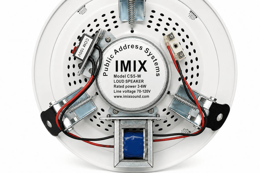 Imix Sound CS5-W Ceiling Speaker (Public Address System) White