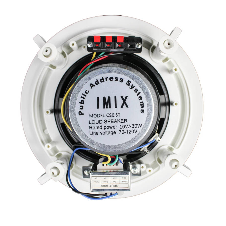 Imix CS6.5T 6.5" 10-30 W Ceiling Speaker