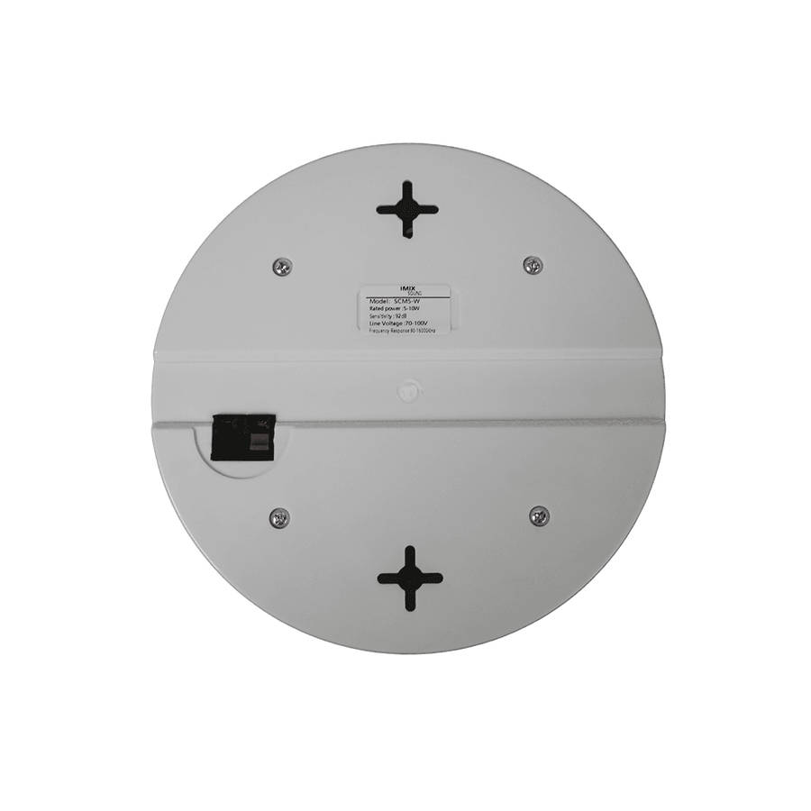Imix SCM5-W Professional 5" Surface-Mount Ceiling Speaker (70100V)