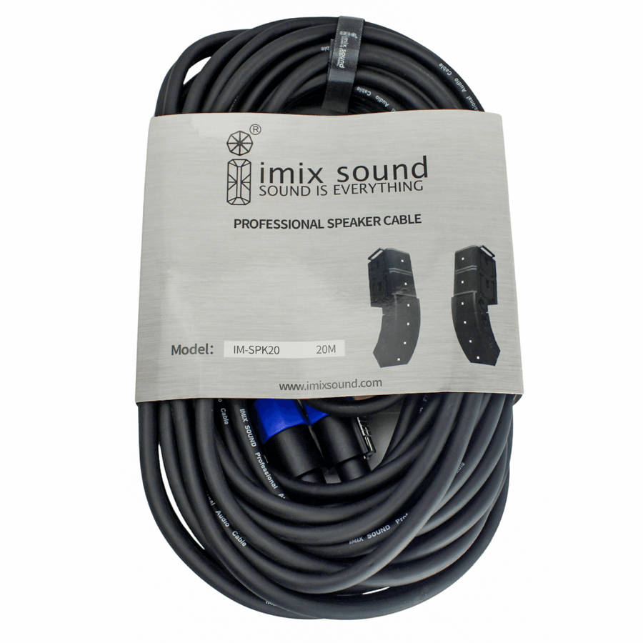 Imix IM-SPK20 Speakon to Speakon Speaker Cable (20 Meter)