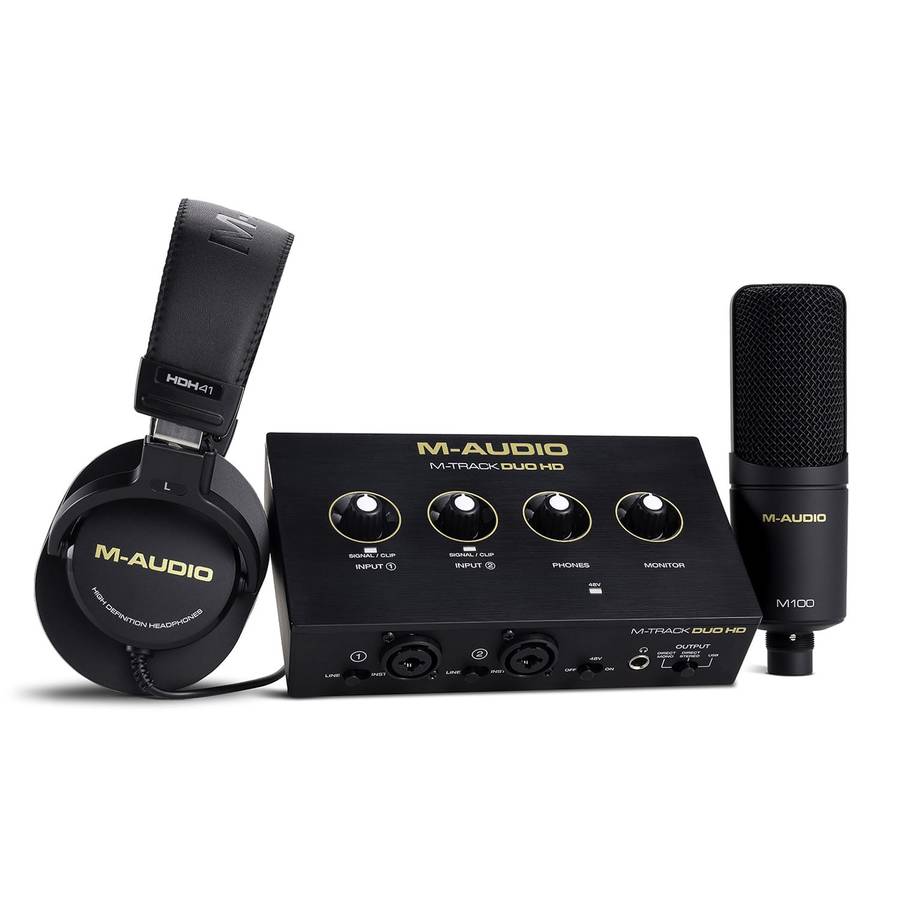 M-Audio M-Track Duo HD Producer Pack