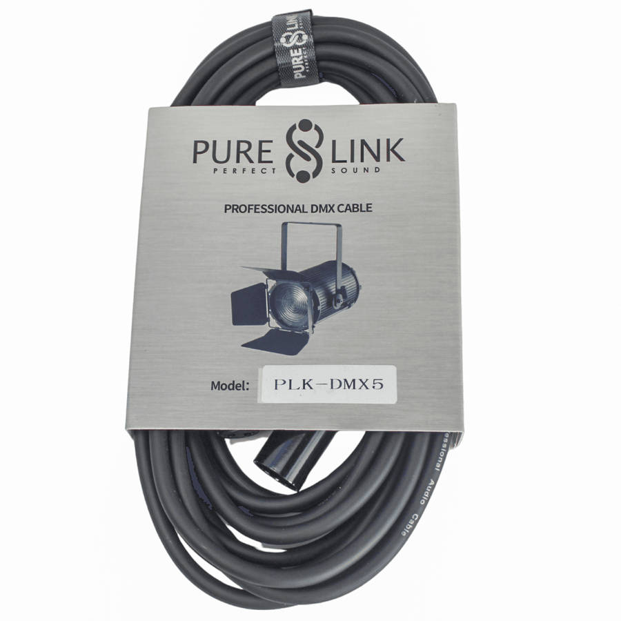 Pure Link PLK-DMX5 DMX Lighting Cable  5 Meter (XLR to XLR)