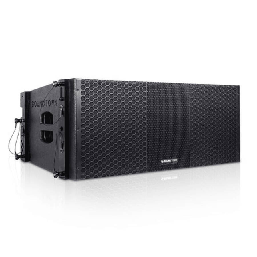Powerworks ZETHUS Series Dual 10" Powered Line Array Loudspeaker - Pair