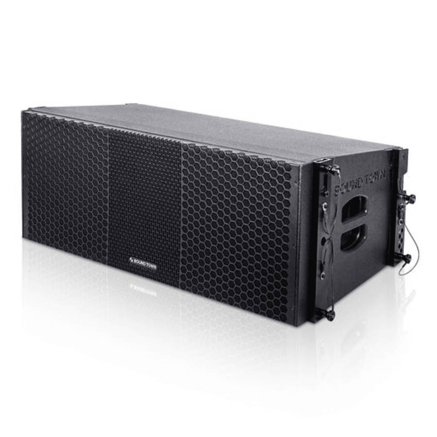 Powerworks ZETHUS Series Dual 10" Powered Line Array Loudspeaker - Pair