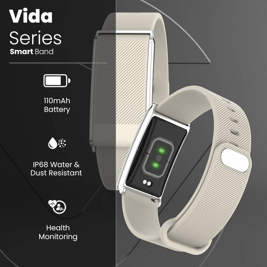 Volkano Vida Series Smart Band - Beige
