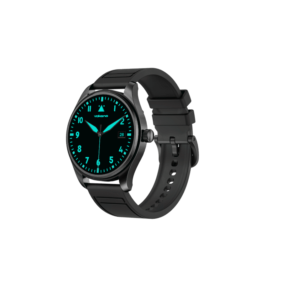 Volkano Eon Series Smartwatch - Black