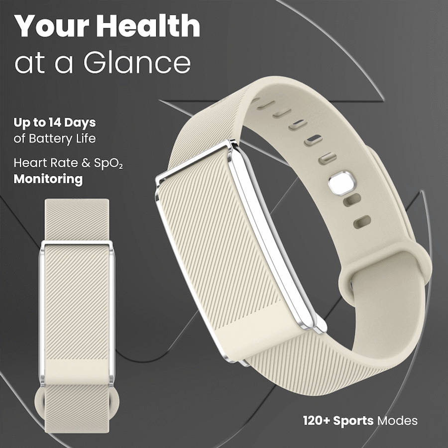Volkano Vida Series Smart Band - Beige