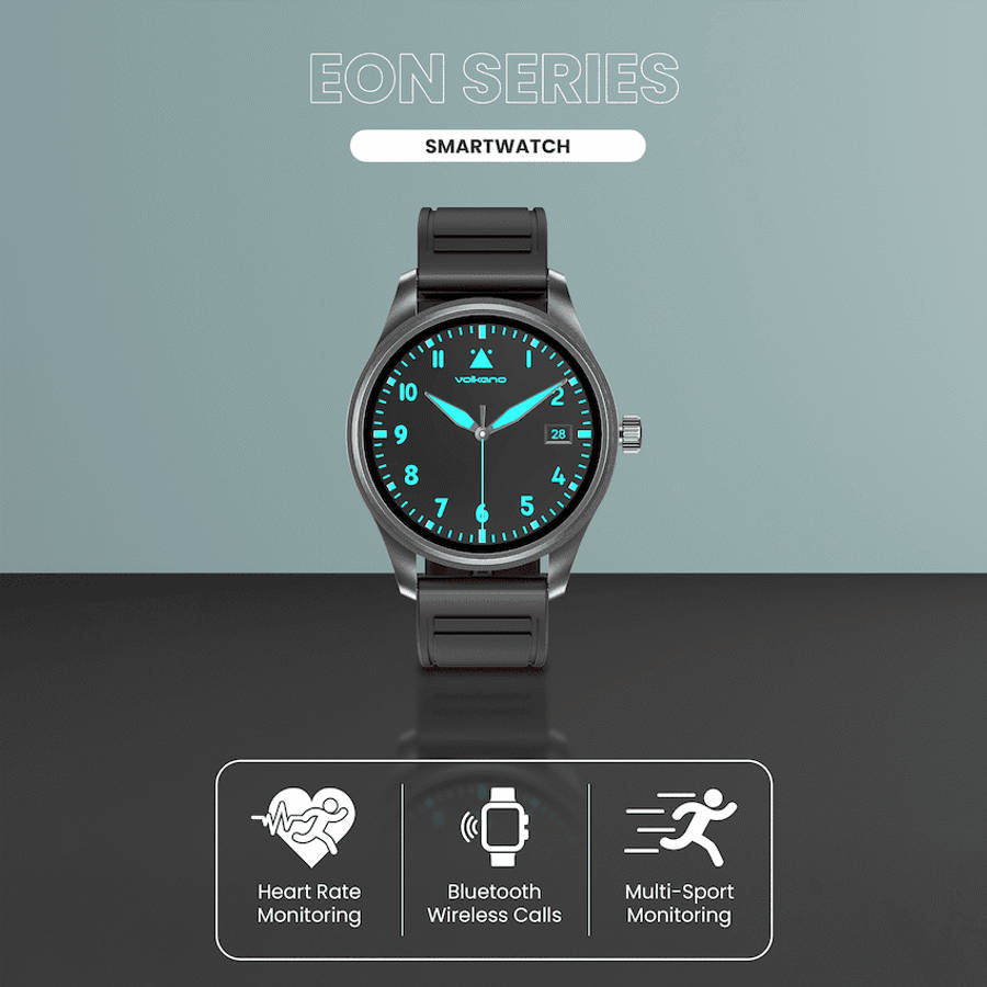 Volkano Eon Series Smartwatch - Black