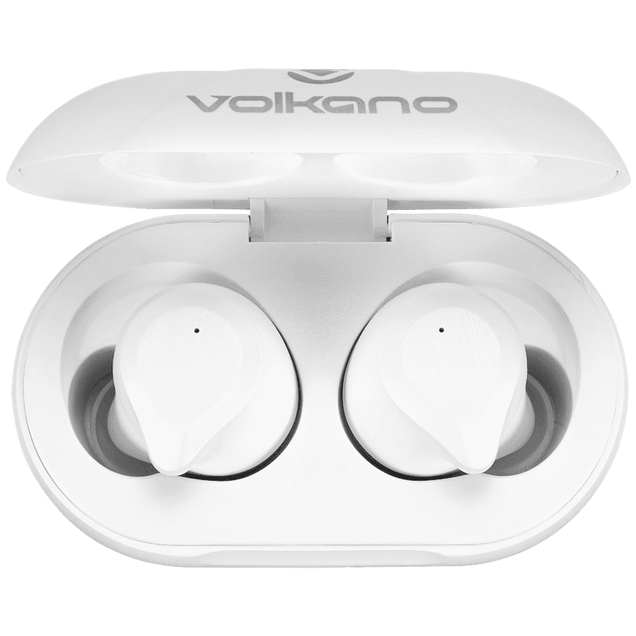 Volkano Scorpio Series True Wireless Earphones - White