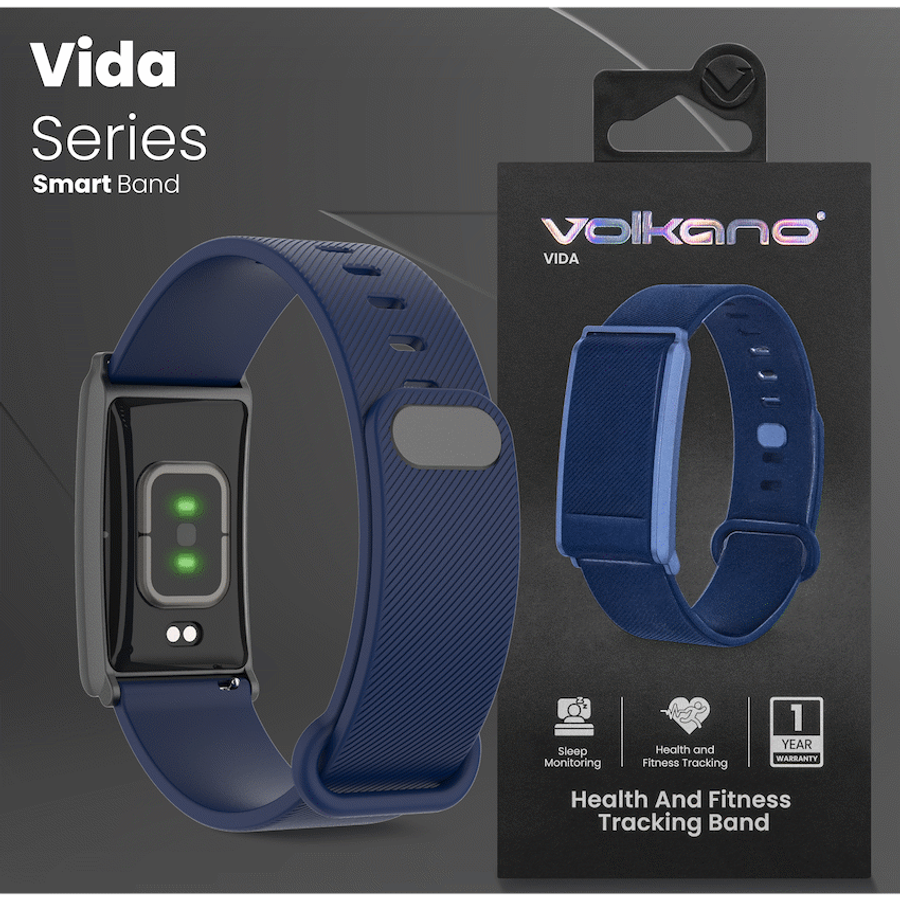 Volkano Vida Series  Smart Band -Navy