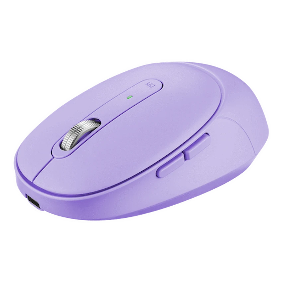 VolkanoX Crater Bluetooth Wireless Mouse - Purple