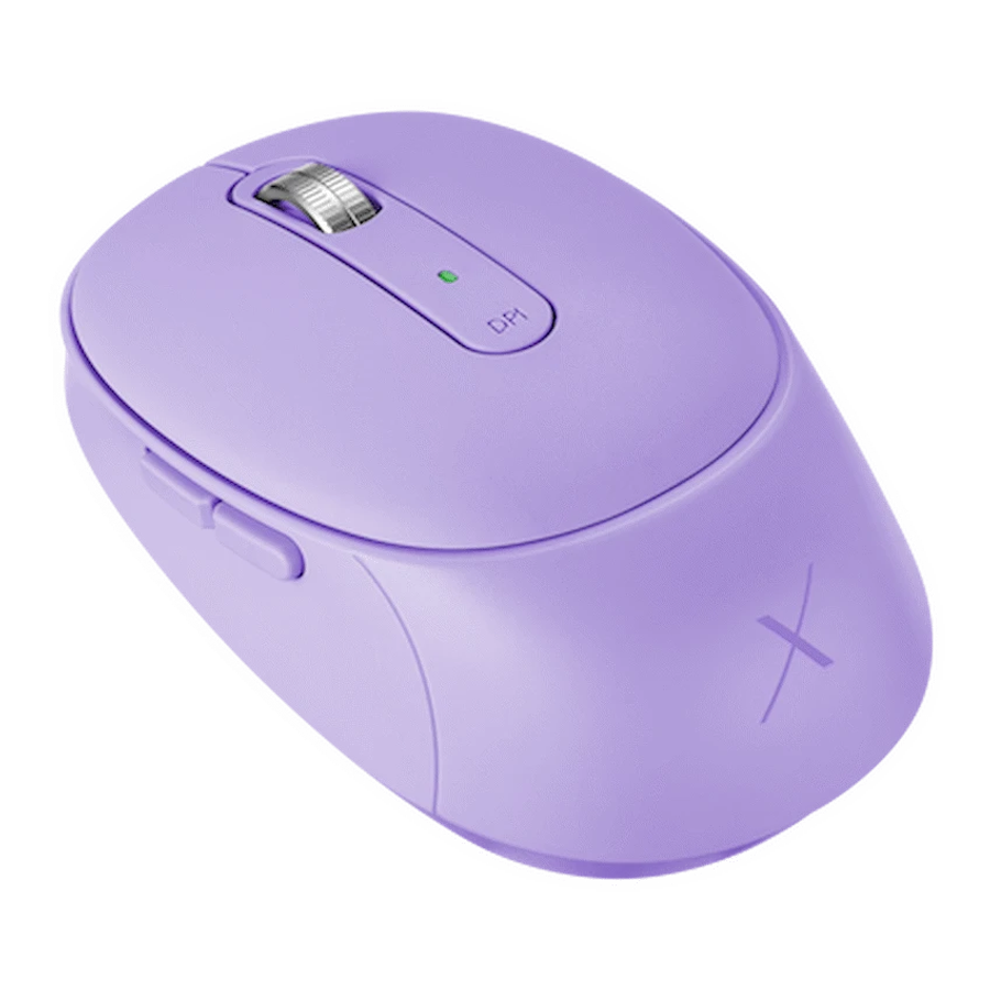 VolkanoX Crater Bluetooth Wireless Mouse - Purple