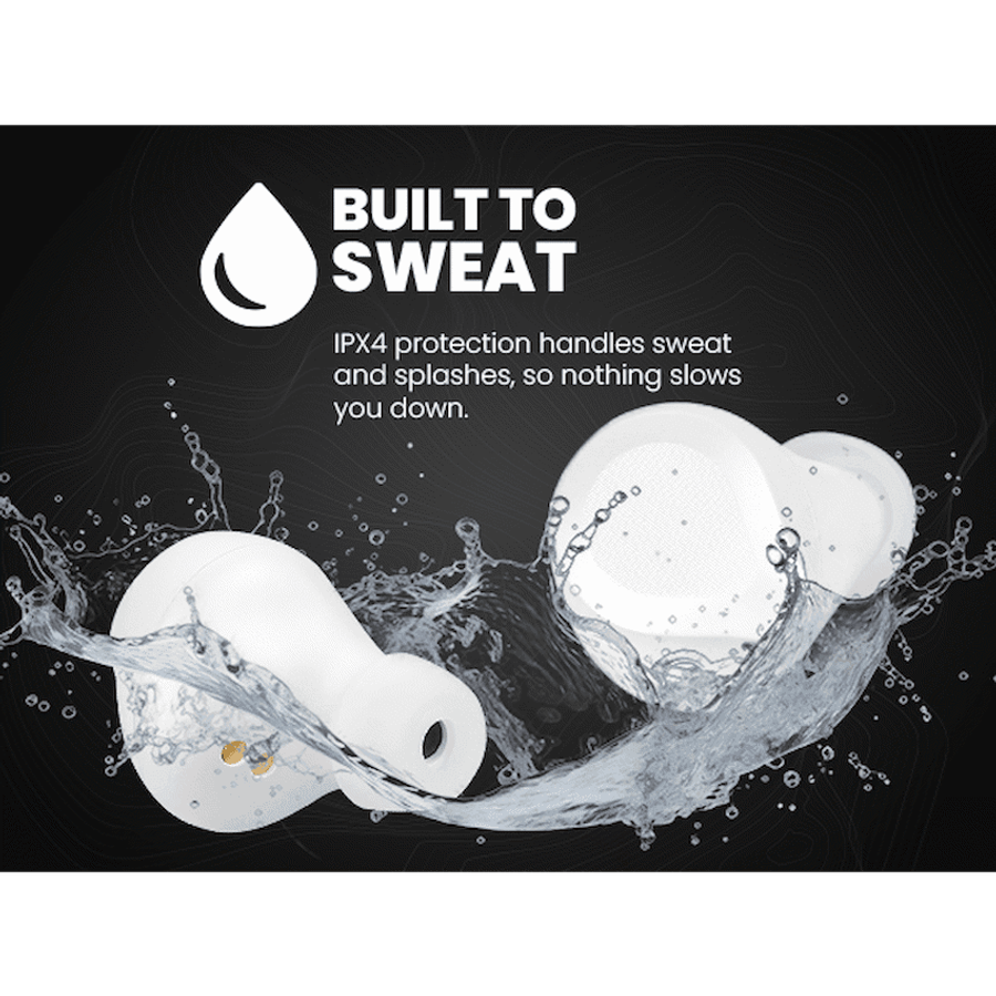 Volkano Scorpio Series True Wireless Earphones - White