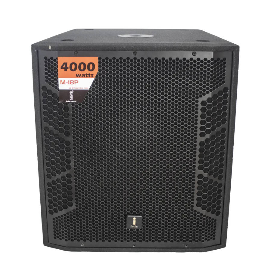 Imix M18P 18" 4000W Active Subwoofer