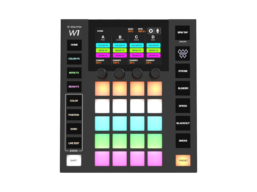 WOLFMIX W1 MK2 LIGHTING CONTROLLER