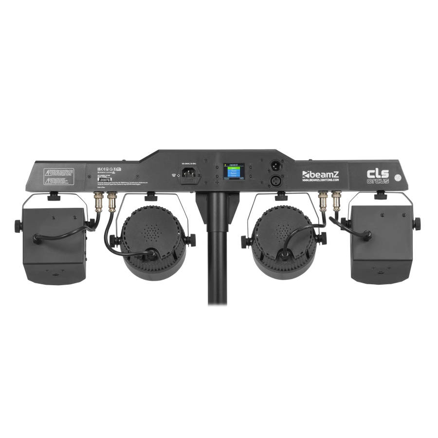 BEAMZ CLS ORCUS PARTY BAR WITH 2x PAR AND 2x DERBY
