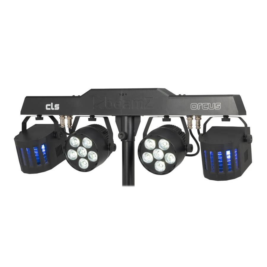 BEAMZ CLS ORCUS PARTY BAR WITH 2x PAR AND 2x DERBY