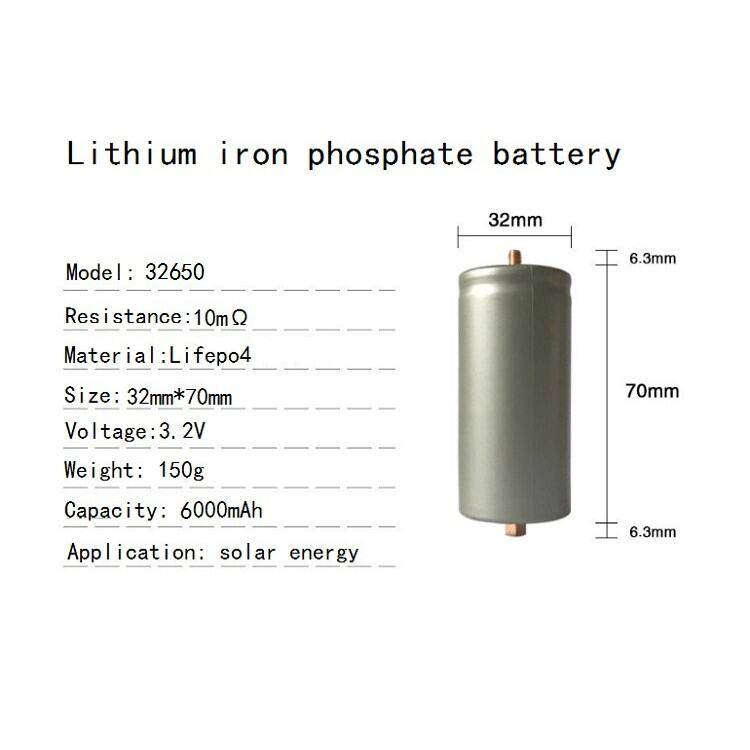 Lifepo4 Battery specs