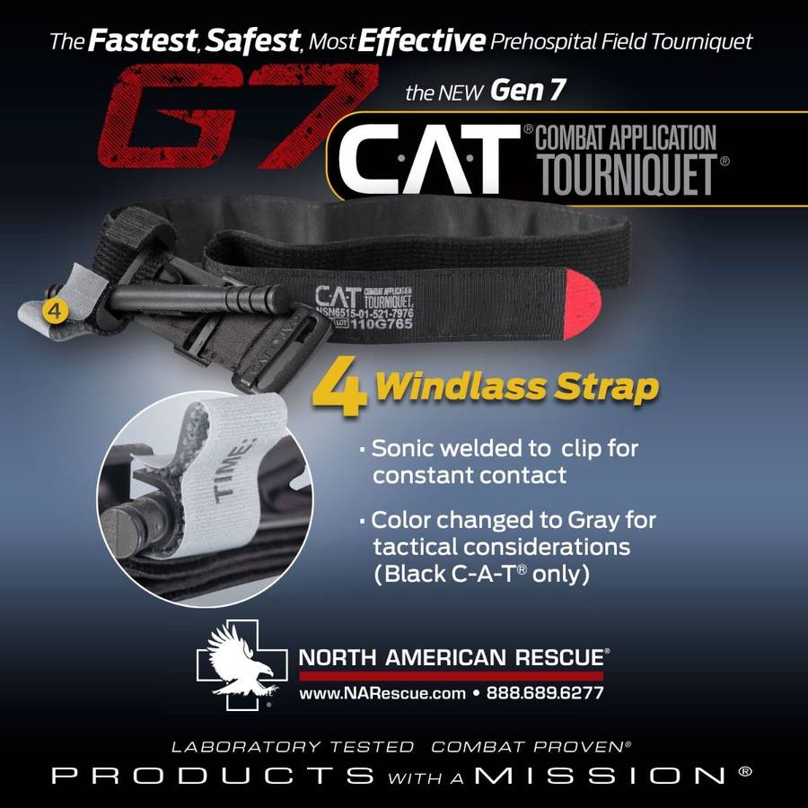 North American Rescue Combat Application Tourniquet
