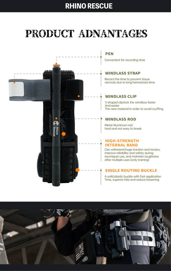 Rhino Rescue Metal Tourniquet